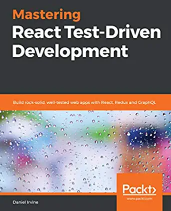 11. Mastering React Test-Driven Development Book Cover