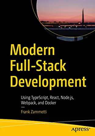 5. Modern Full-Stack Development Book Cover