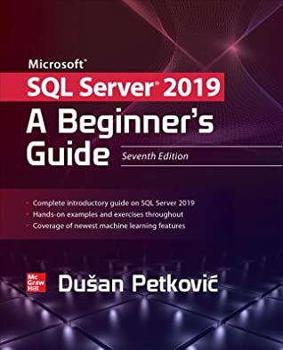 6. Microsoft SQL Server 2019 Book Cover