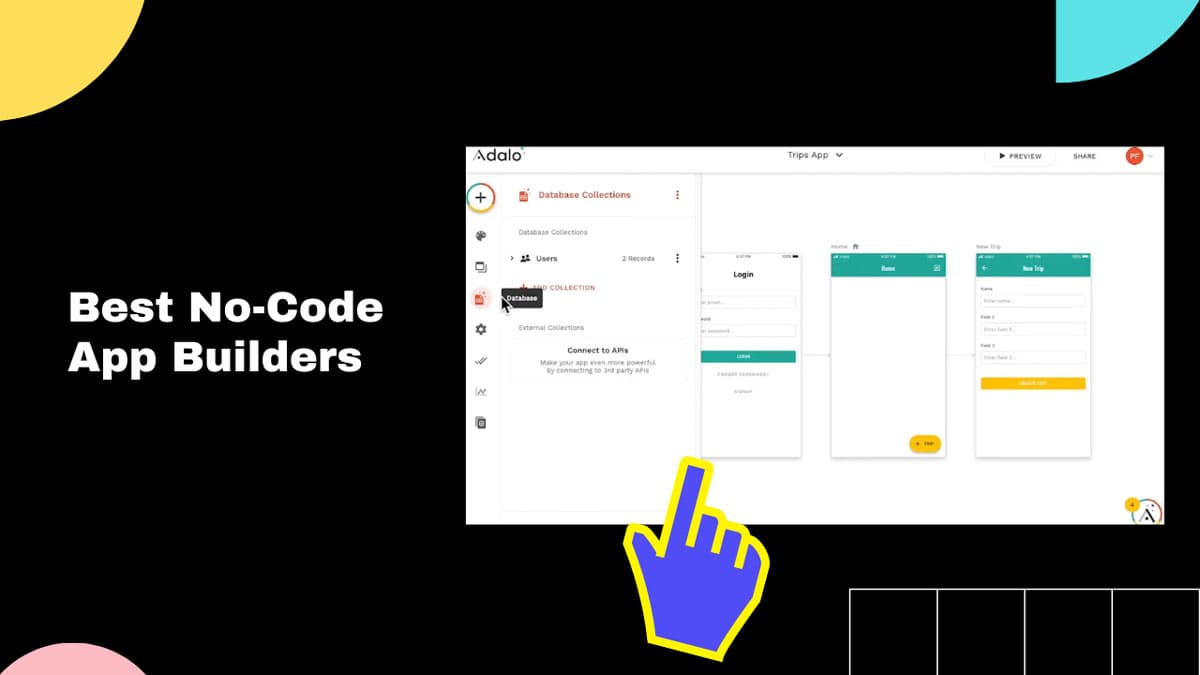 Read article 11 Best No-Code App Builders for iOS and Android [2023]