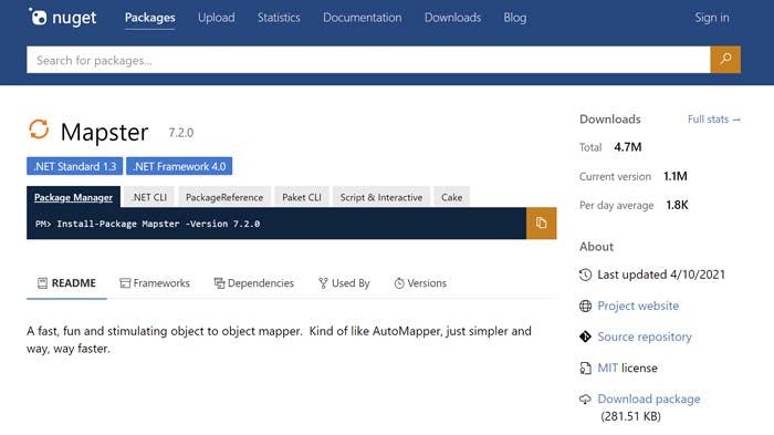 Mapster NuGet package as AutoMapper alternative.