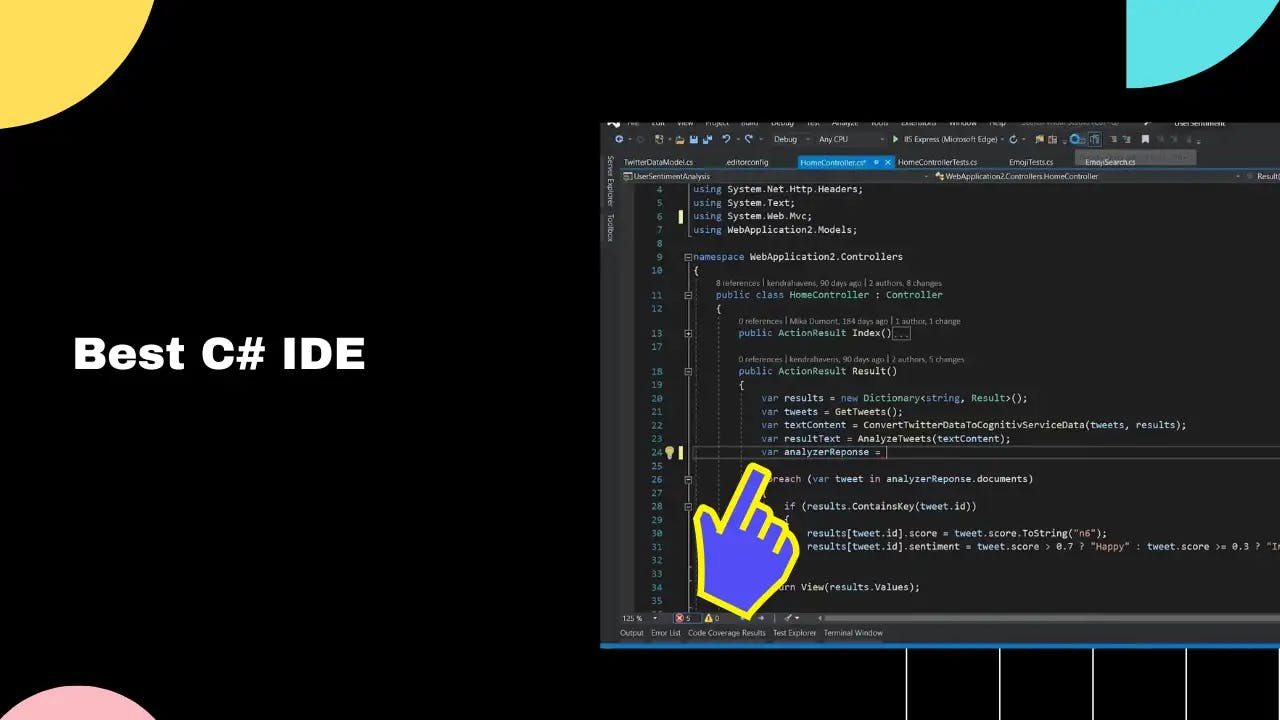 Read article 4 Best C# IDEs in 2023