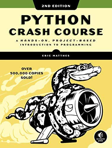  Python Crash Course book cover