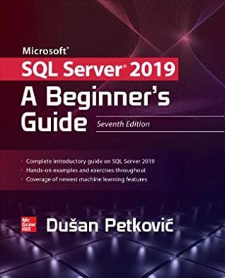 Microsoft SQL Server 2019 Book Cover