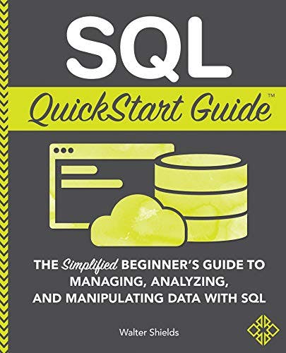 SQL Quickstart Guide Book Cover