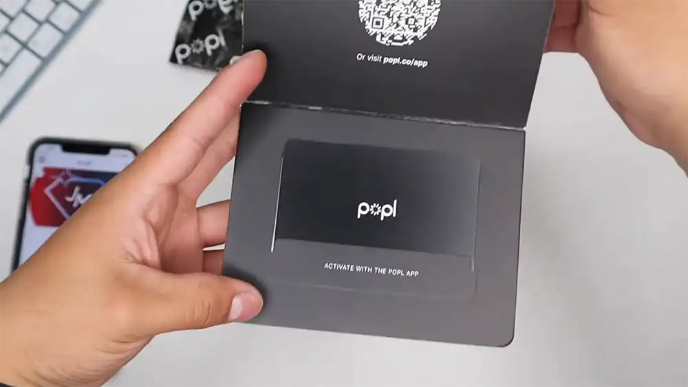 Popl digital business card