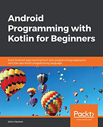 12. Android Programming with Kotlin for Beginners Book Cover