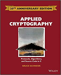 6. Applied Cryptography Book Cover