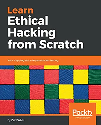 12. Learn Ethical Hacking from Scratch Book Cover