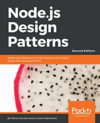 1. Node.js Design Patterns Book Cover