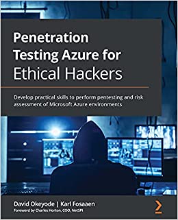 13. Penetration Testing Azure for Ethical Hackers Book Cover
