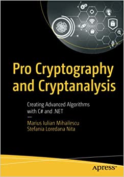 13. Pro Cryptography and Cryptanalysis Book Cover