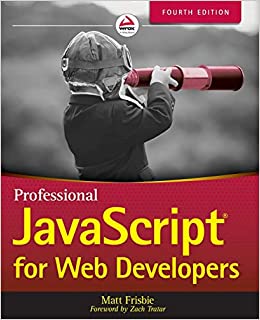 2. Professional JavaScript for Web Developers Book Cover