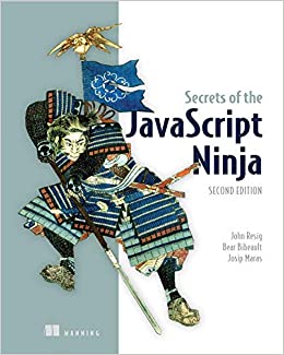 9. Secrets of the JavaScript Ninja Book Cover