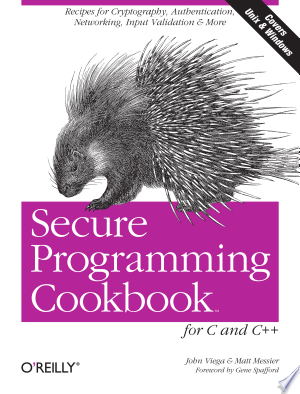 8. Secure Programming Cookbook for C and C++ Book Cover
