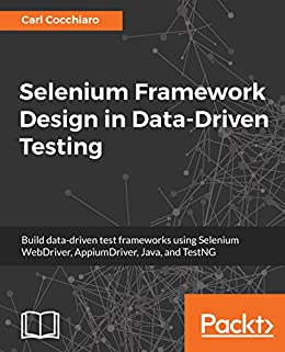 8. Selenium Framework Design in Data-Driven Testing Book Cover
