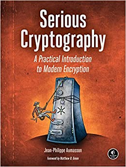 4. Serious Cryptography Book Cover