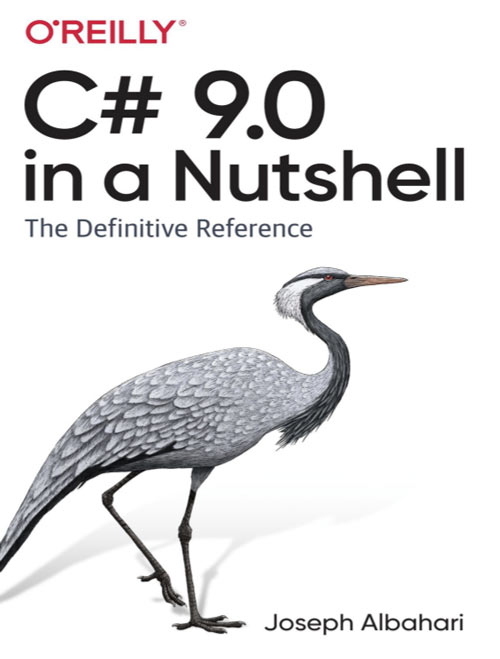 C# 9. 0 in a Nutshell book cover