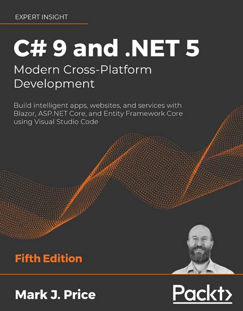 C# 9 and .NET 5 Modern Cross-Platform Development book cover