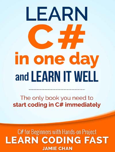 Learn C# in One Day book cover