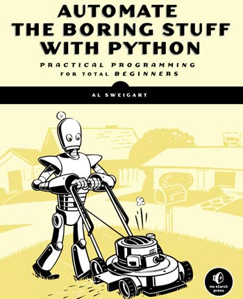 Automate the Boring Stuff with Python book cover