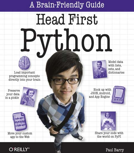 Head First Python book cover