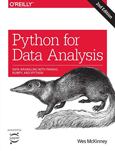 Python for Data Analysis book cover