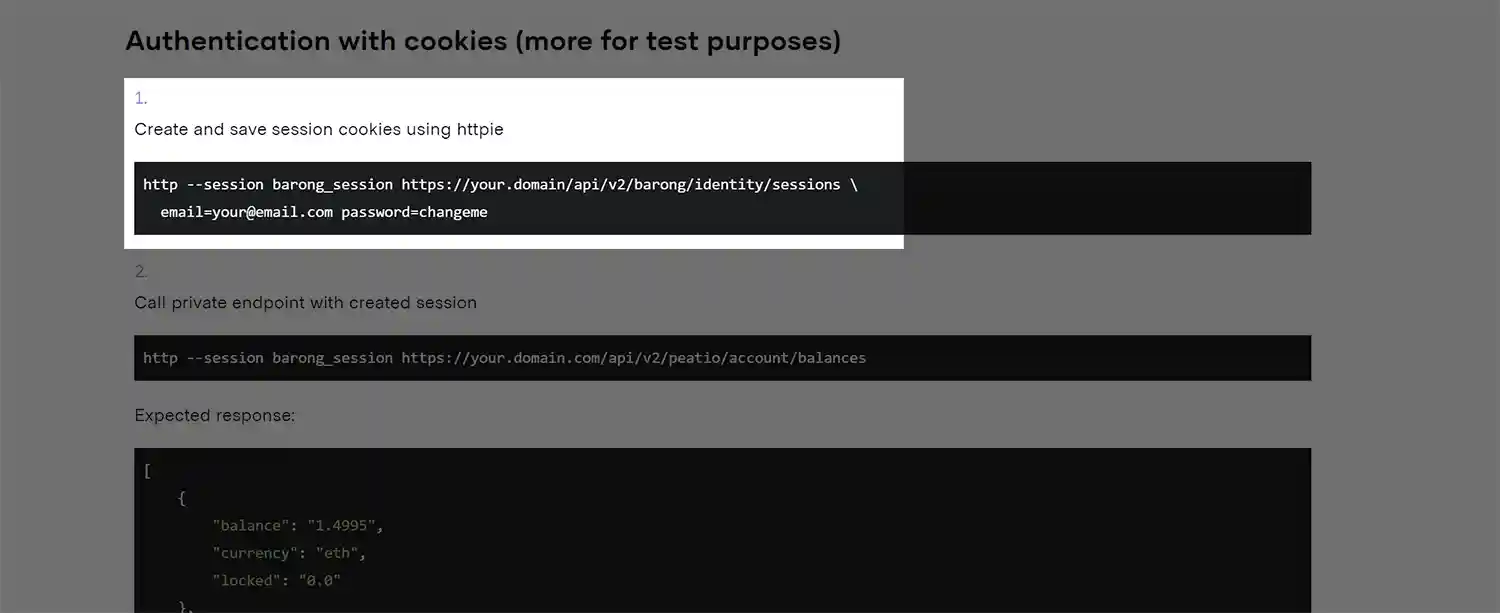 Cookies Authentication Example