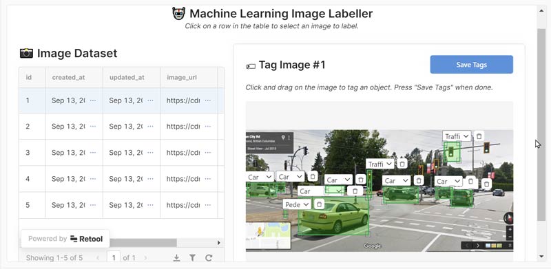 Retool templates library.