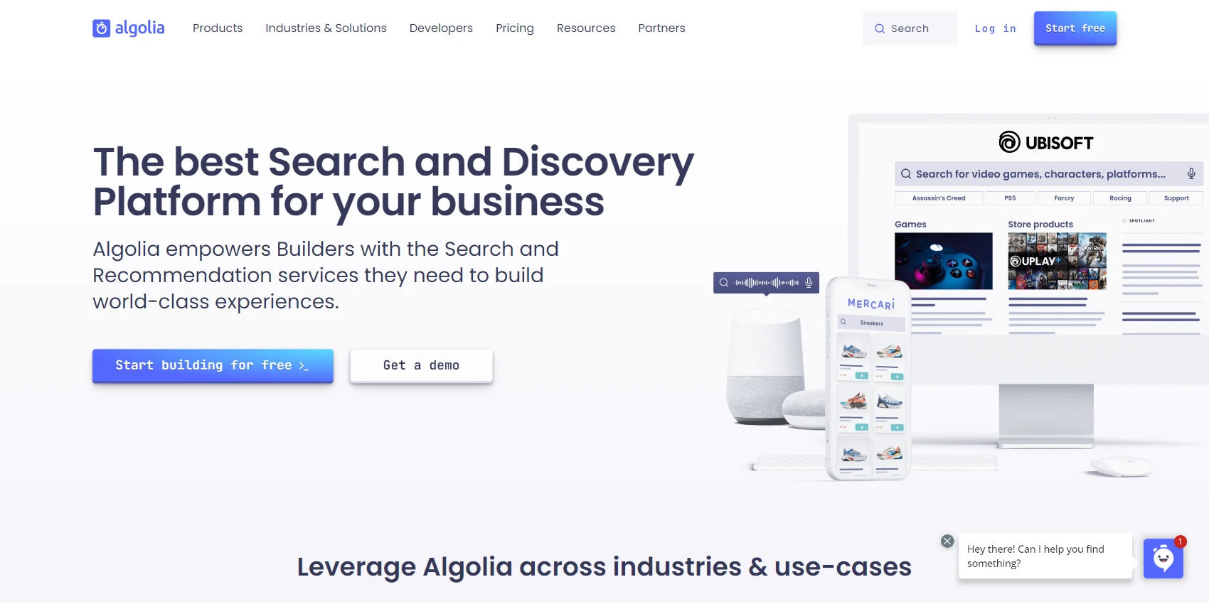 Algolia Website