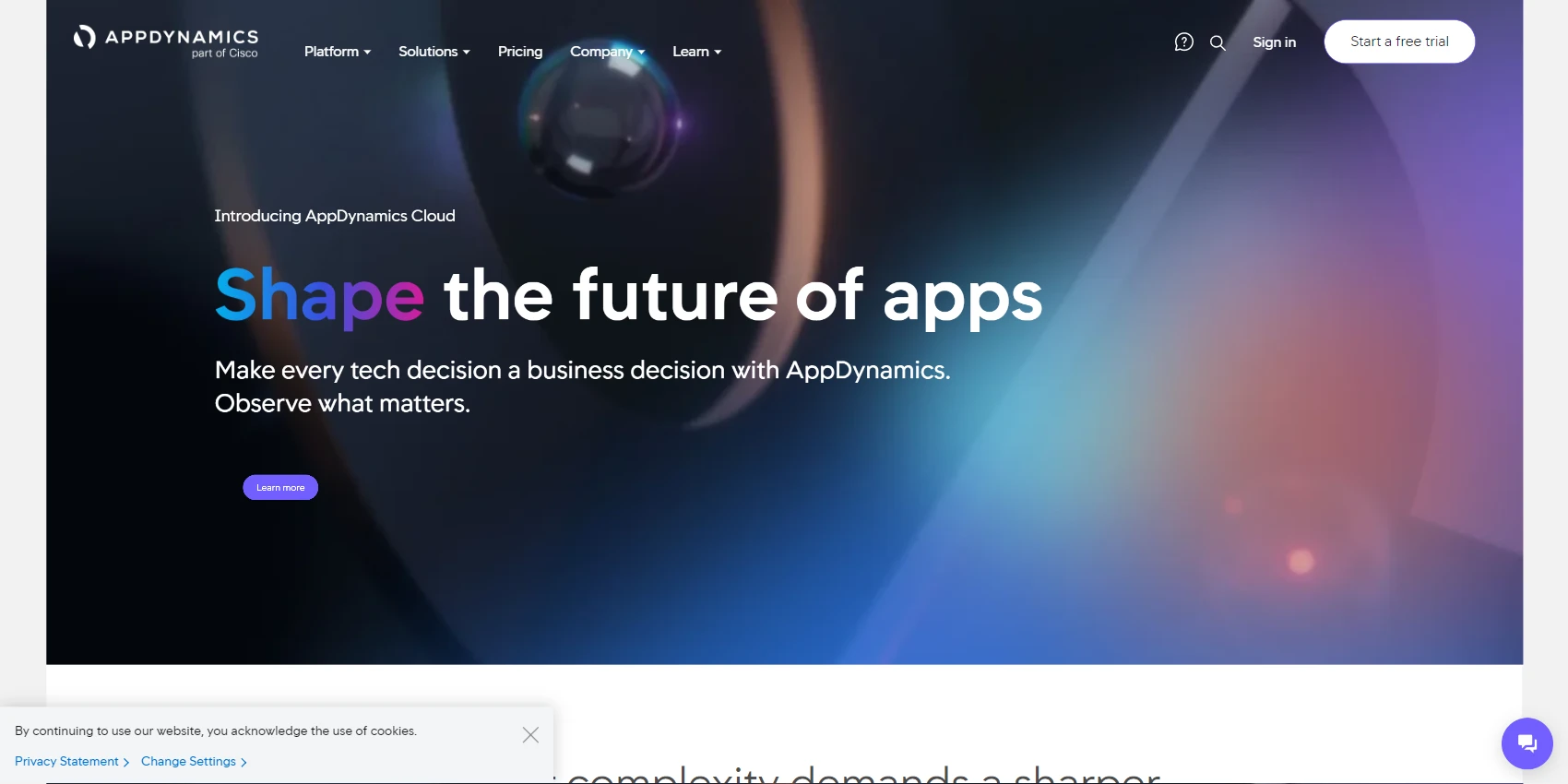 AppDynamics Website
