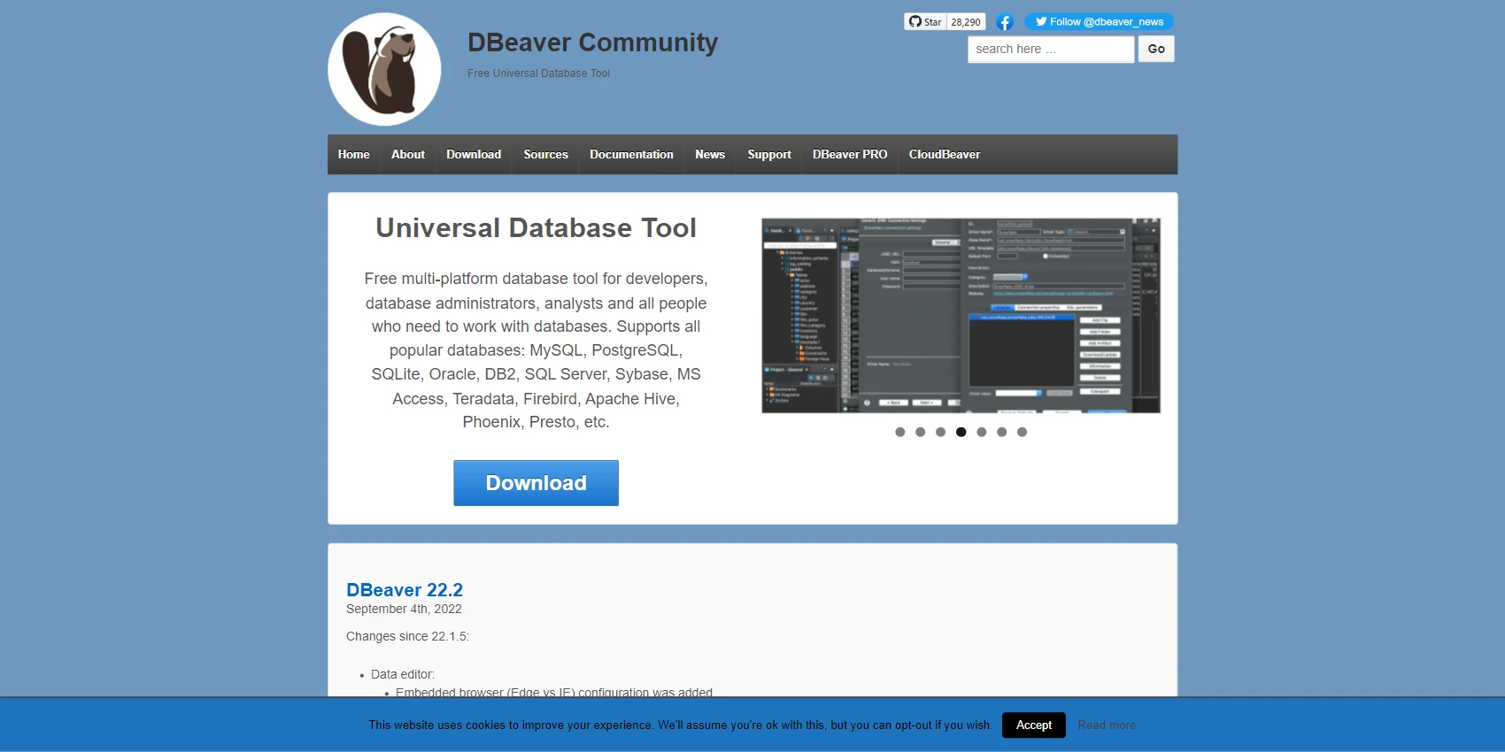 DBeaver Website