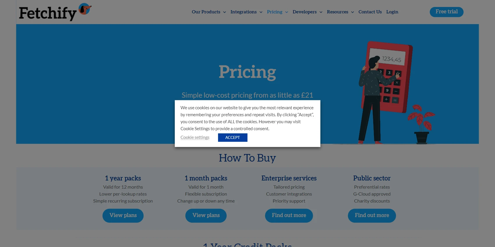4. Fetchify Pricing