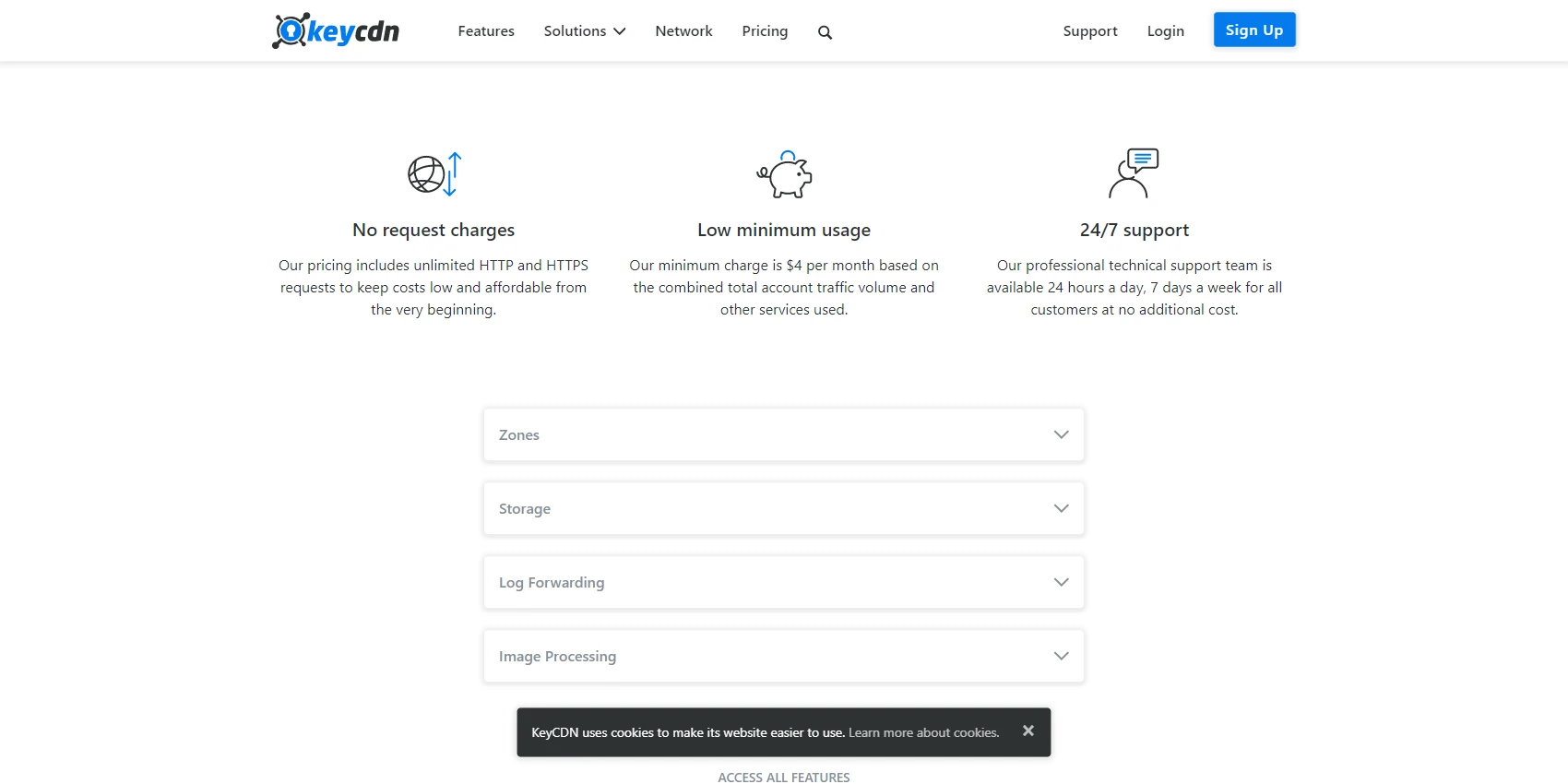 KeyCDN Pricing