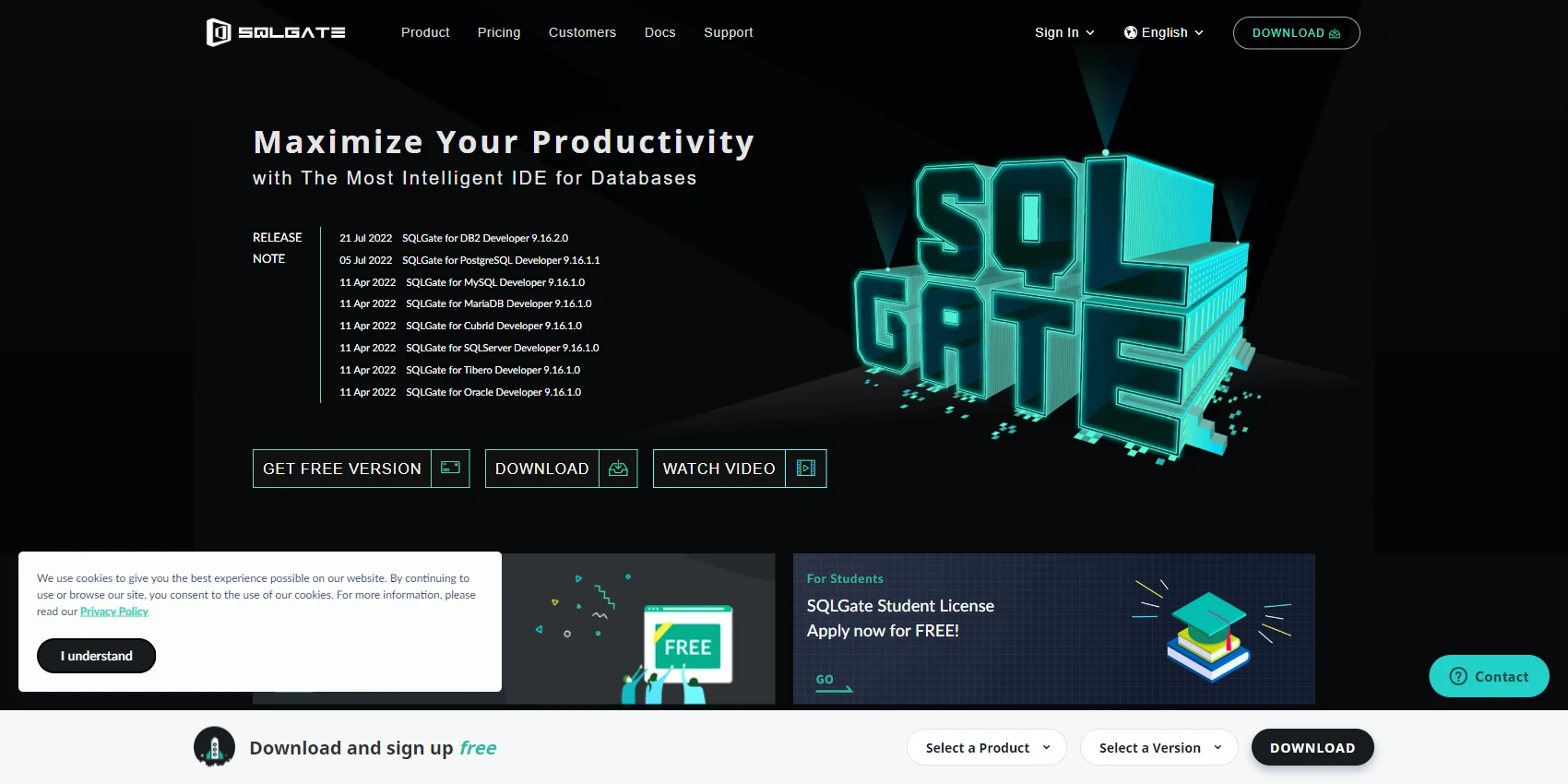 SQLGate Website