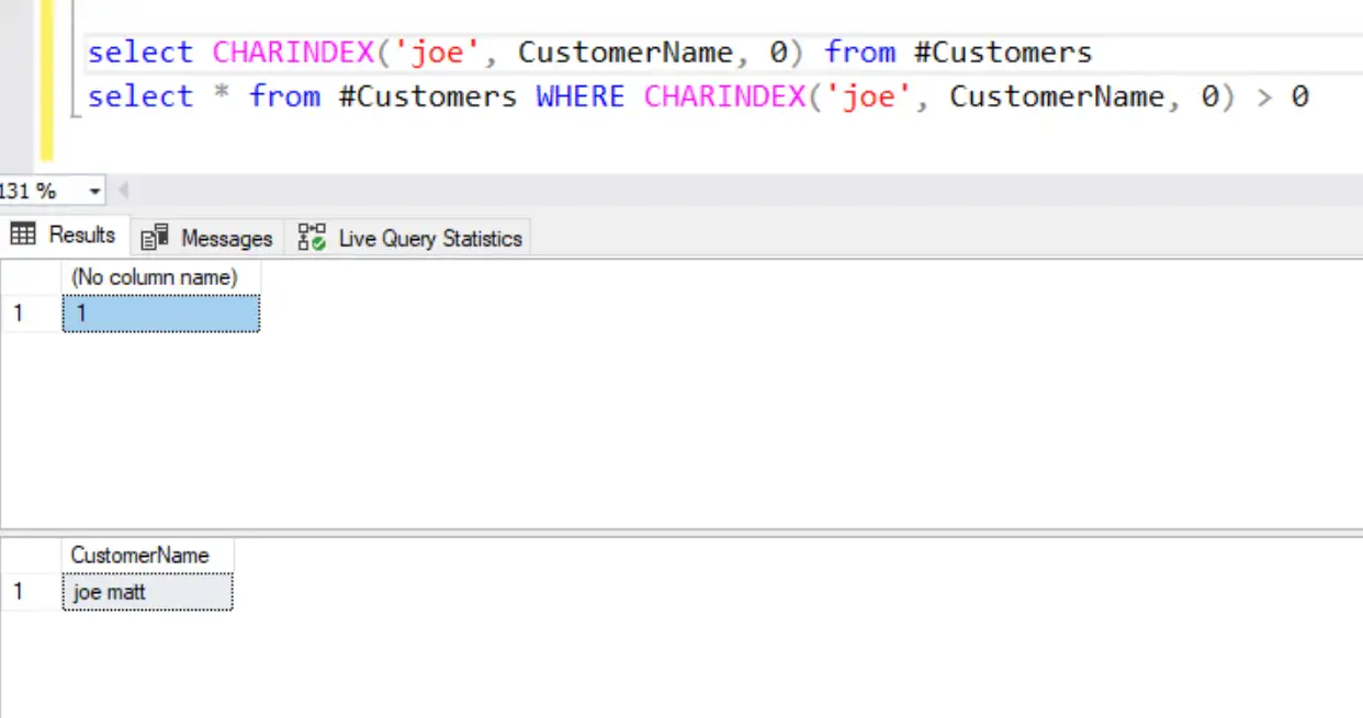 SQL Query to check if string contains a substring in SQL Server 